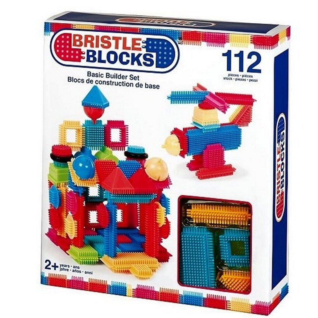 Bristle Blocks Bristle Blocks Starterset/Uitbreidingsset met 112 Stuks