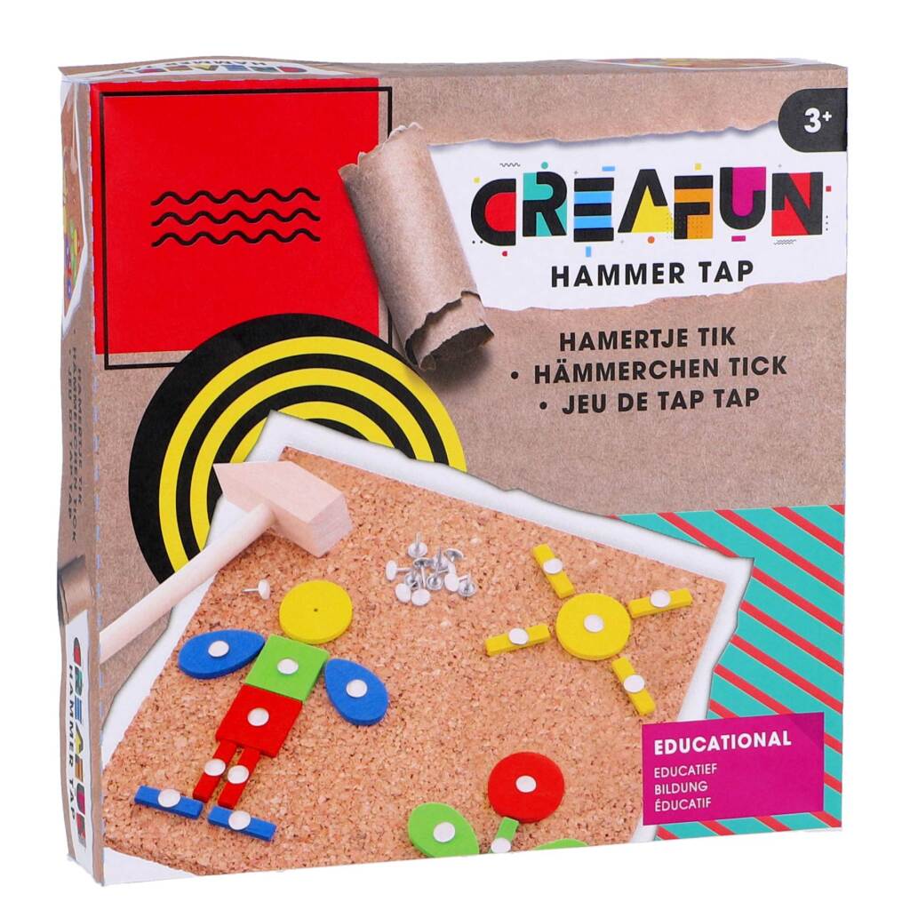 Creafun Creafun Hamertje Tik 74-delig