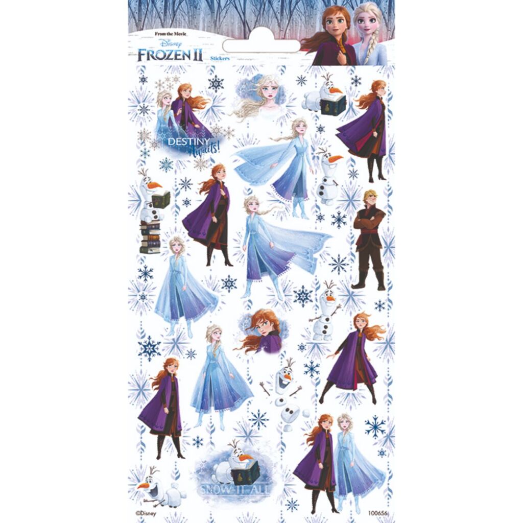 Totum Stickervel Glitter Frozen 2