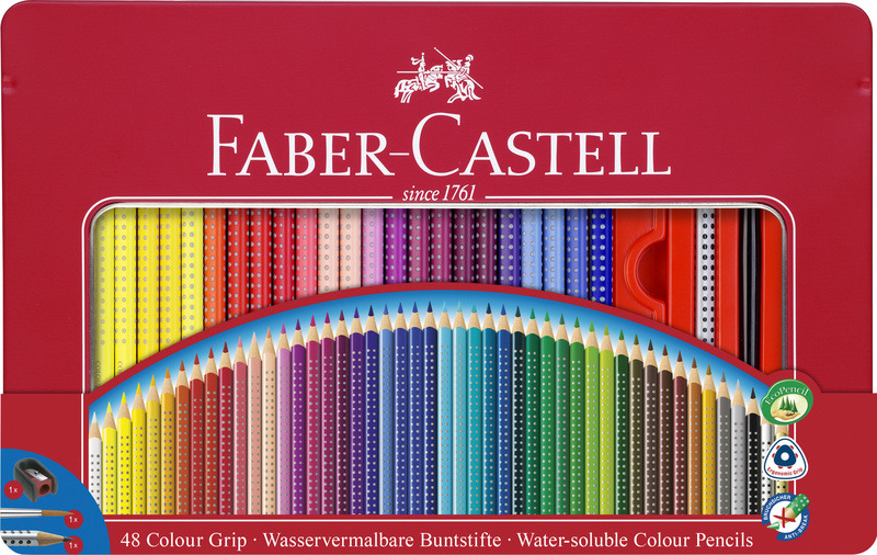 Faber Castell Faber Castell FC-112448 Kleurpotlood GRIP Set A 48 Stuks