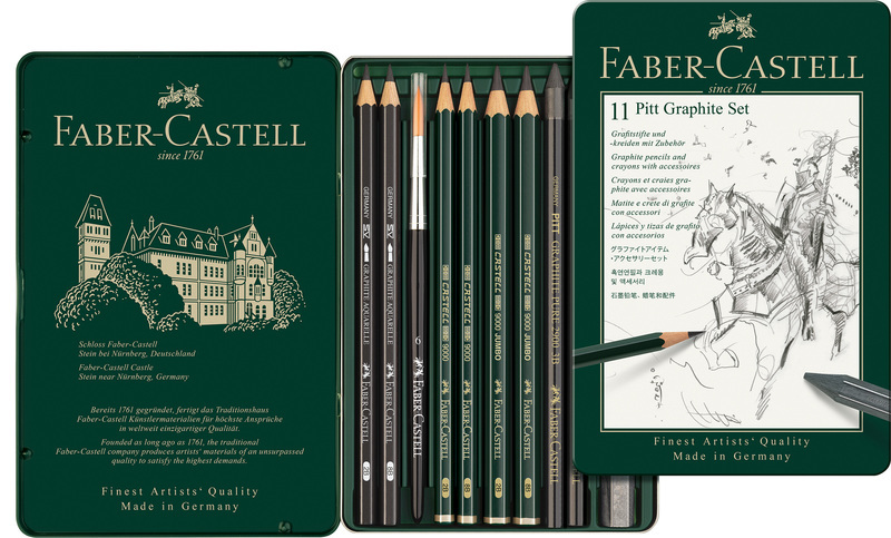 Faber Castell Faber Castell FC-112972 Grafietset Faber-Castell Pitt 11-delig