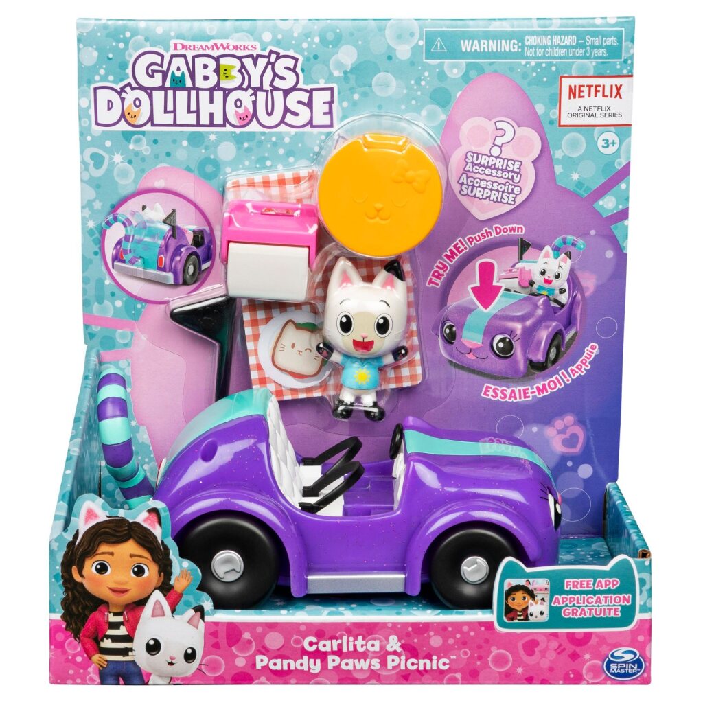 Gabby's Dollhouse Gabby's Dollhouse Carlitas Voertuig