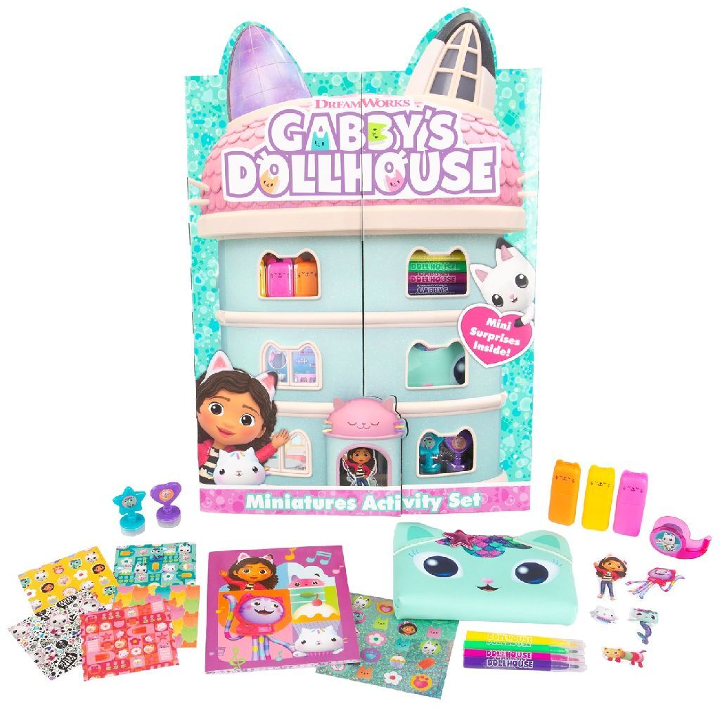 Gabby's Dollhouse Gabby's Dollhouse Miniatures Activity Set