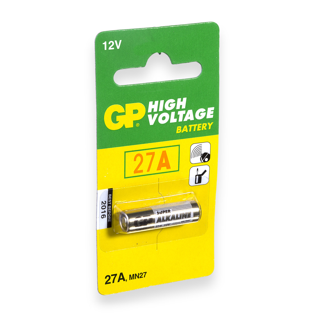 GP Batteries GP27A Batterij Alkaline 27a/mn27 12 V Super 1-blister