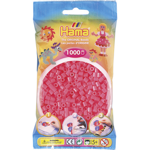 Hama Strijkkralen Strijkkralen 1000 Stuks Cerise