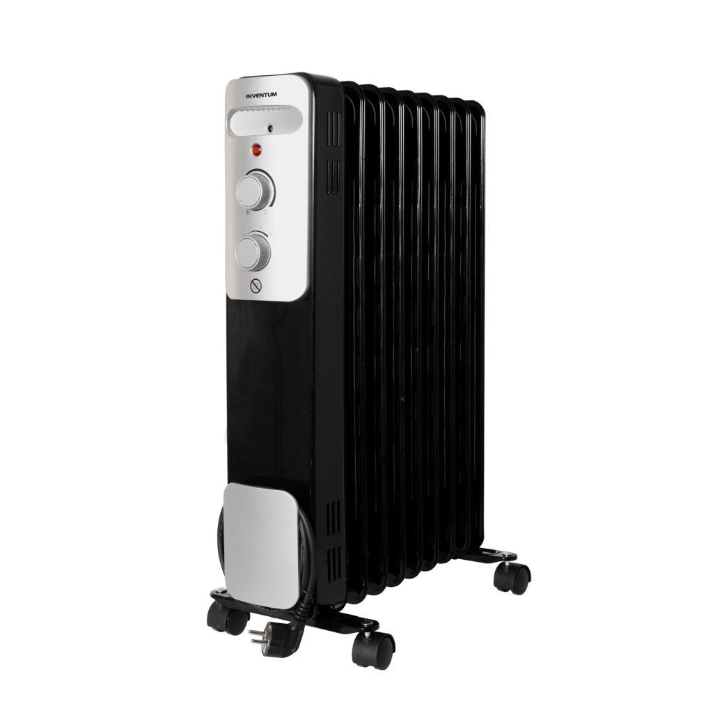 Inventum Inventum KO931B Oliegevulde Radiator 2000W Zwart/Zilver