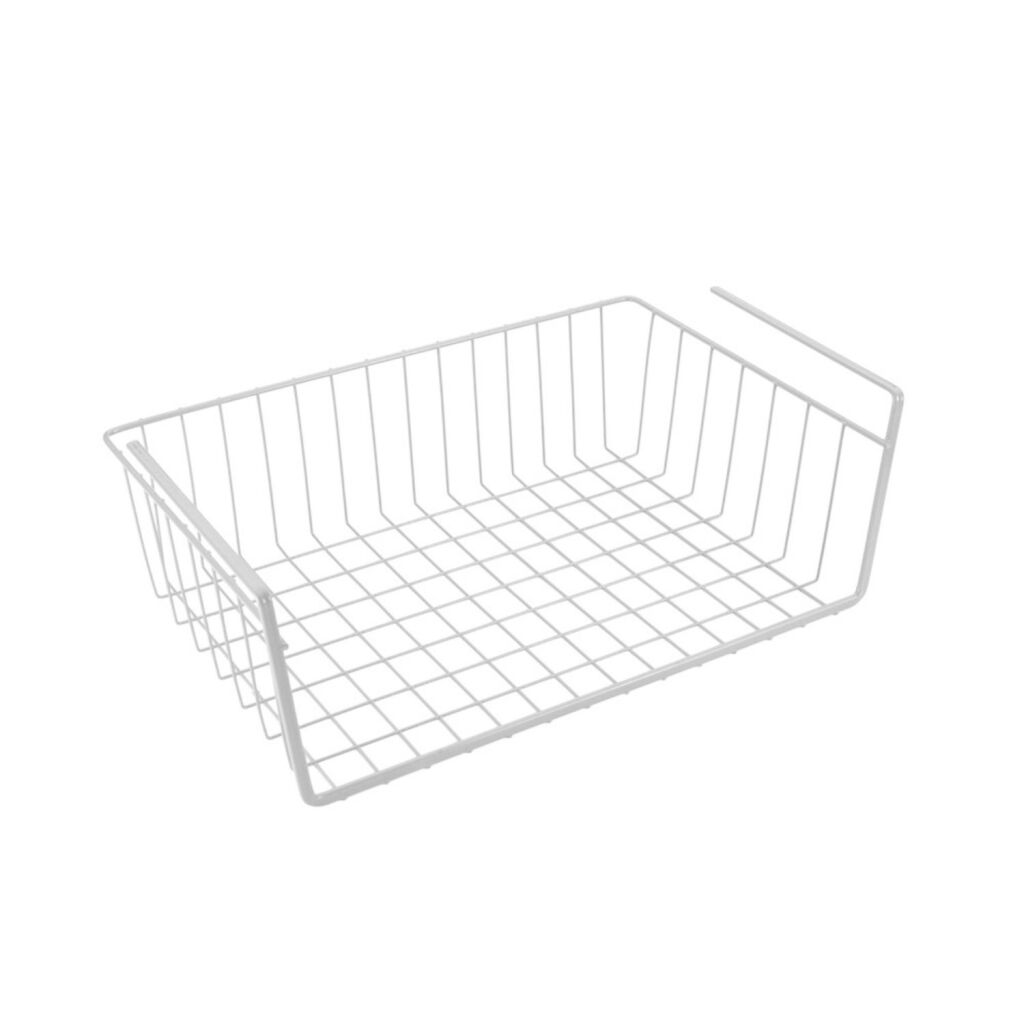 Metaltex Metaltex Hangmand 40x26x14 cm Wit/Metaal