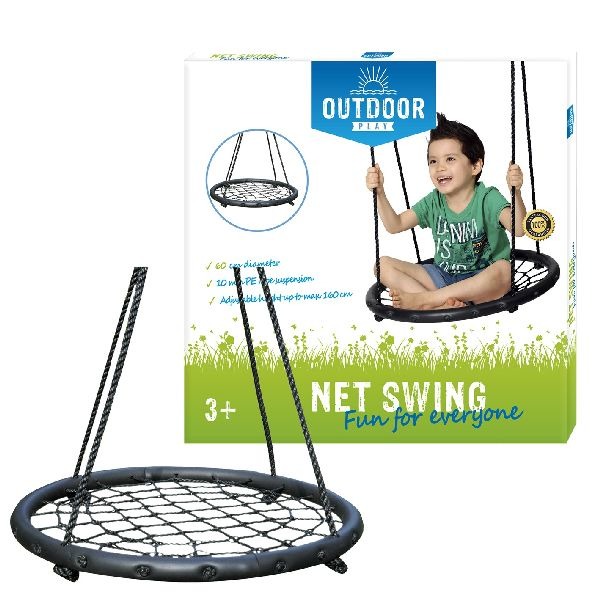 Outdoor Play Outdoor Net Swing Schommel 60 cm