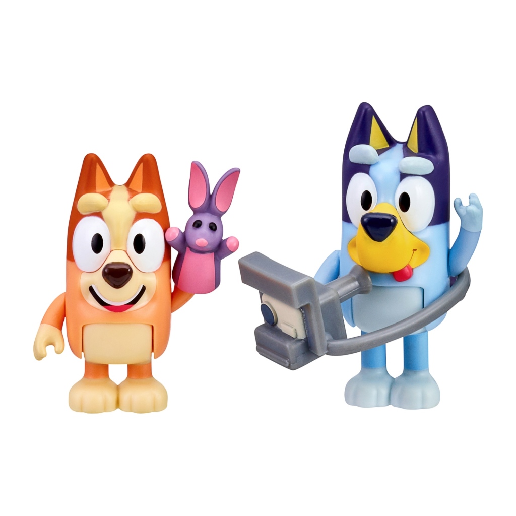 Spectron Bluey & Bingo Speelfiguren, 2st.