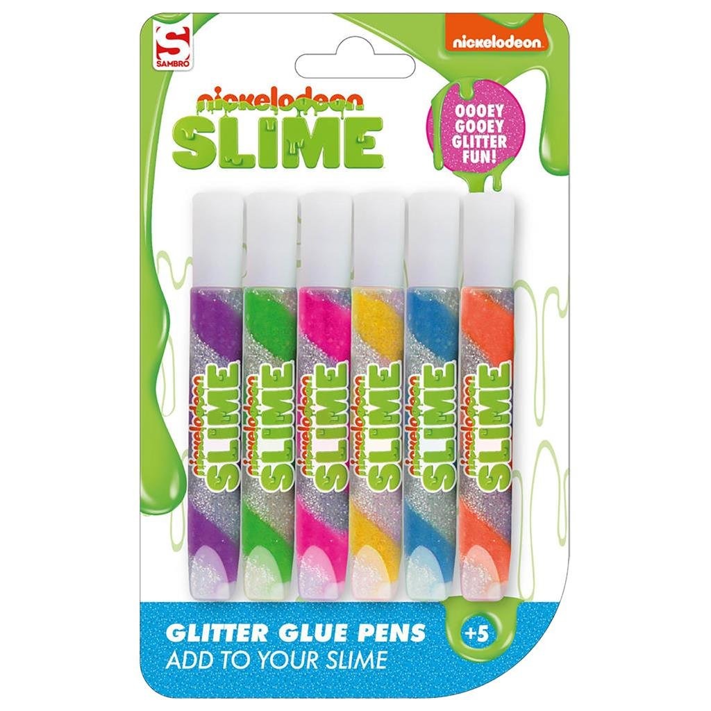 Nickelodeon Glitter Pennen 6st.