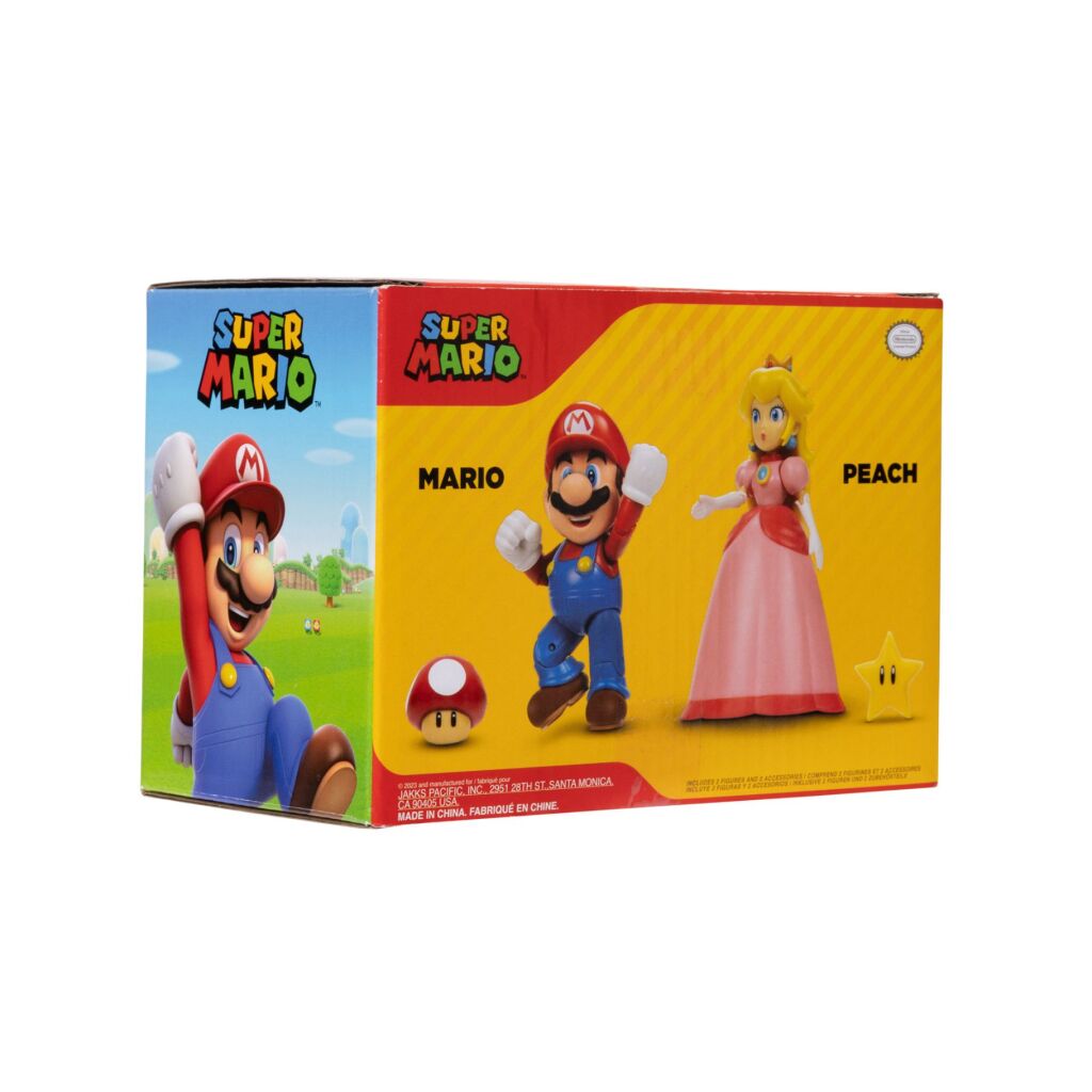 Super Mario Super Mario Figuren Mario en Peach