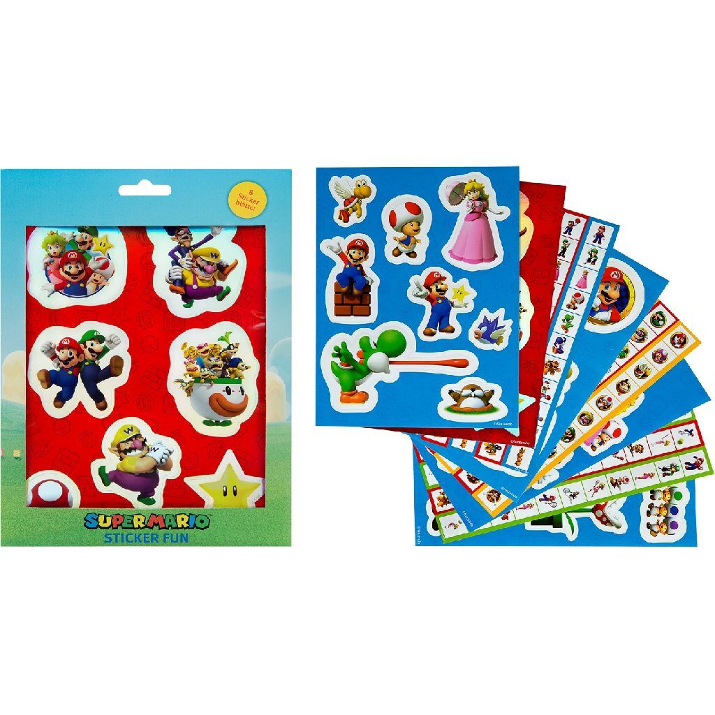 Super Mario Super Mario Stickers