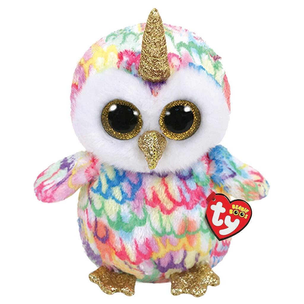 TY TY Beanie Boo's Knuffel Uil Enchanted 24 cm