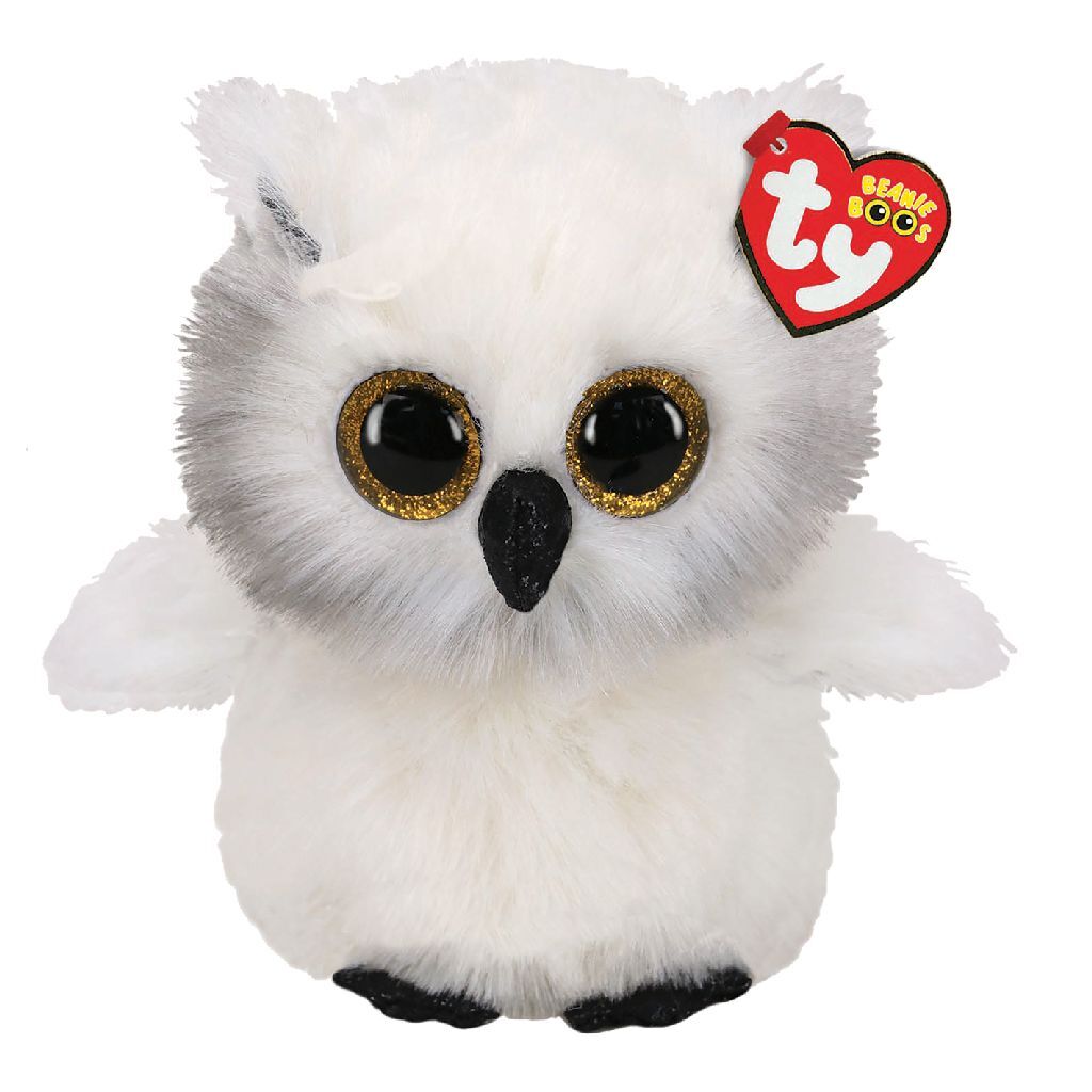 Ty Beanie Buddy Austin Owl, 24cm