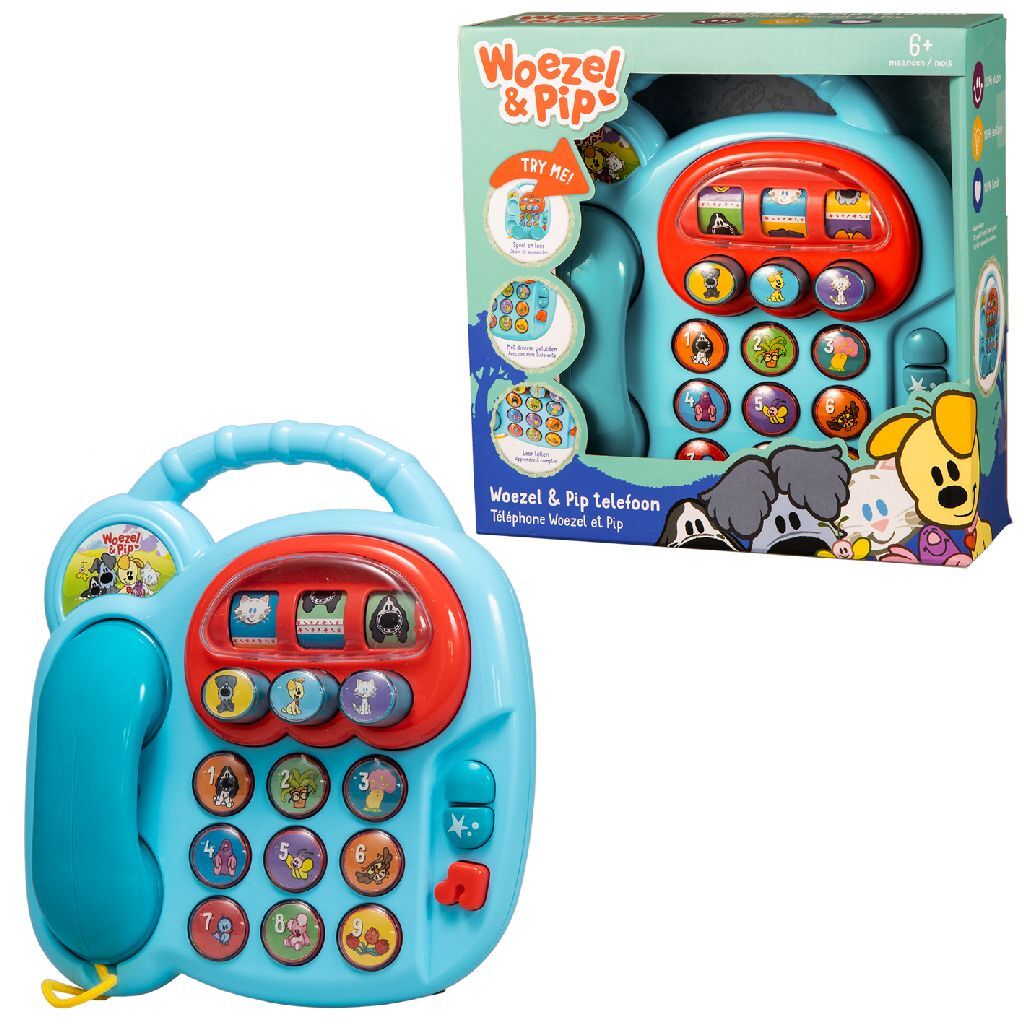 Rubo Toys En Pip Telefoon met Geluid