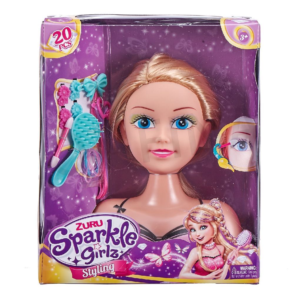 Zuru Zuru Sparkle Girlz Kapkop met Haar-Accessoires