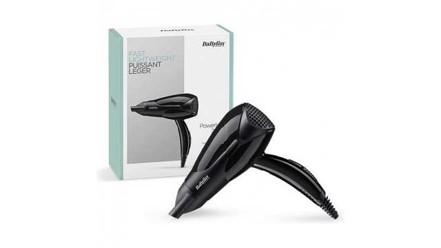 Babyliss D212E Powerlight Föhn 2200W Zwart