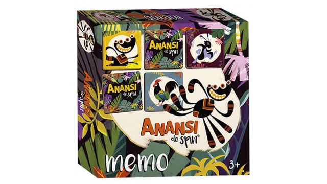 Bambolino Toys Anansi de Spin Memo