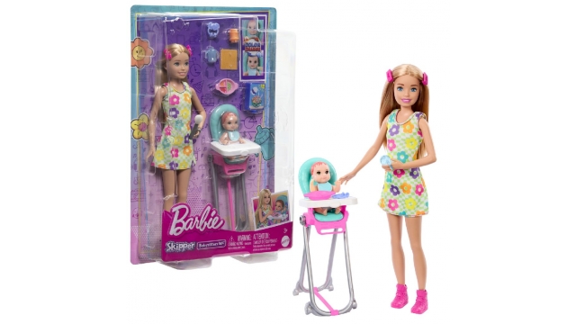 Barbie Skipper Babysitters Speelset