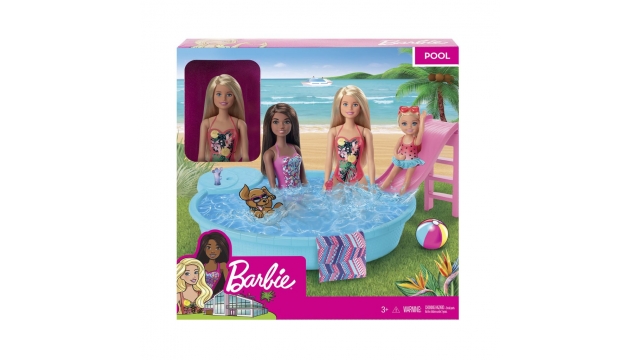 Barbie Zwembad Speelset