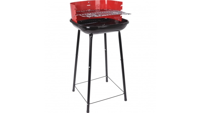 BBQ Half Open 41 cm Rood/Zwart