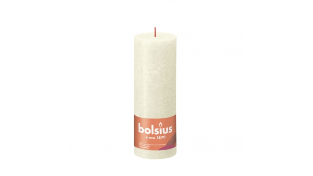 Bolsius Kaars 19x6,8 cm Soft Parel Rustiek