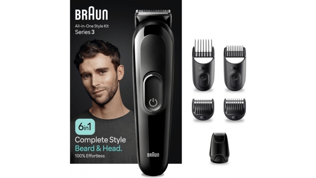 Braun MGK3420 Braun Series 3 Multigroomer Zwart