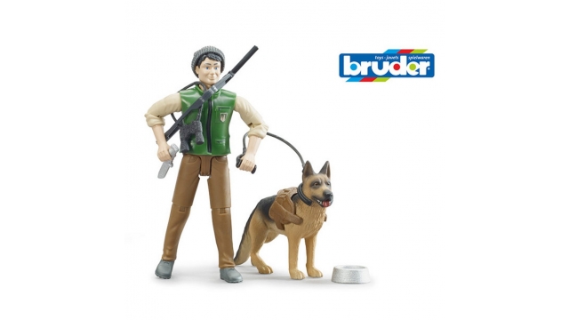 Bruder 62660 BWorld Boswachter met Hond