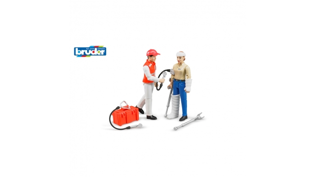 Bruder 62710 Reddingsdienst Figuren + Accessoires 2 Stuks