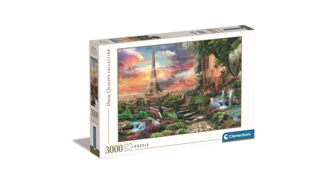 Clementoni High Quality Collection Puzzel Dromen in Parijs 3000 Stukjes