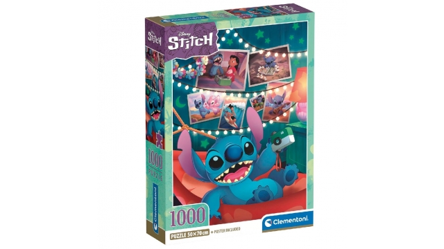 Clementoni Puzzel Disney Stitch 1000 Stukjes