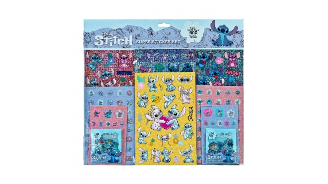 Disney Stitch Super Sticker Set