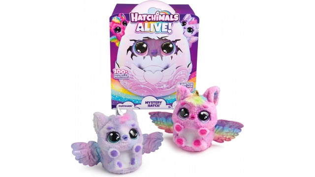 Hatchimals Alive Secret Hatch Pufficorn