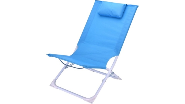 Strandstoel Vouwbaar Blauw