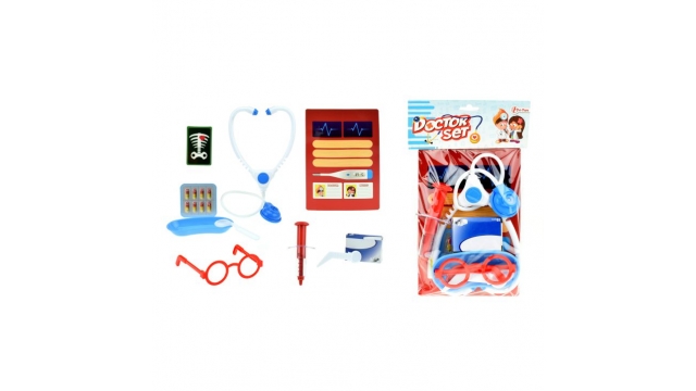 Doctor Set met Stethoscoop Spuit en Accesoires