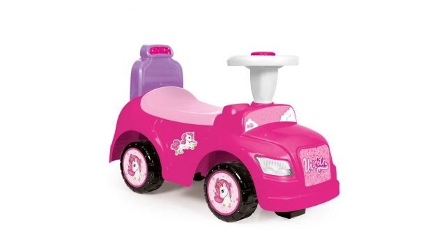 Dolu Eenhoorn Loopauto Roze