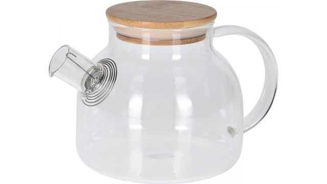 Glazen theepot 800 ml met Filter Theepotten/theekannen van Glas