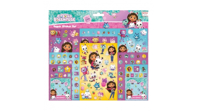 Gabby's Dollhouse Super Sticker Set