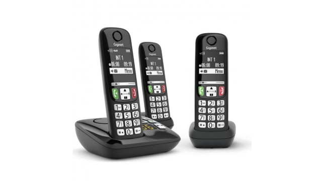 Gigaset A735A Trio DECT-Telefoon Zwart