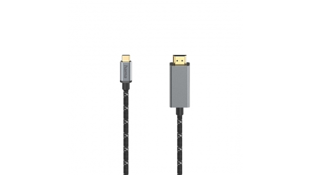 Hama Video Kabel USB C - HDMI Ultra-HD 8K/60Hz 150 cm Aluminium