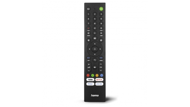 Hama Universele Afstandsbediening Sony TV IR Lerend + 4 App-Knoppen Zwart