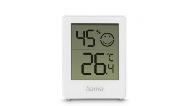 Hama Baros Digitale Thermometer en Hygrometer voor Binnen 2 Stuks Wit