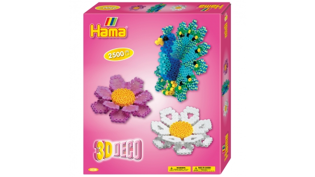 Hama Strijkkralen 3D Deco 2500 Stuks