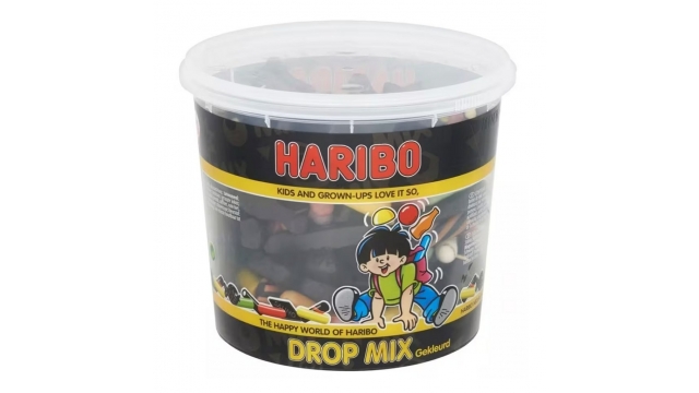 Haribo G-130022 Dropmix Gekleurd 650 gr