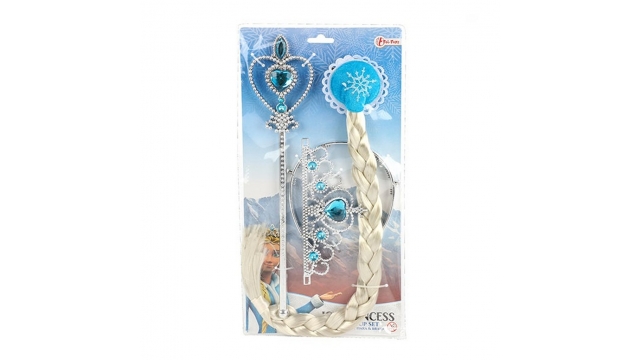 Ice Princess Verkleedset Accessoires 3-delig