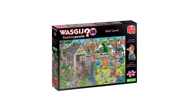 Jumbo Puzzel Wasgij 28 Dad Cave! 1000 Stukjes