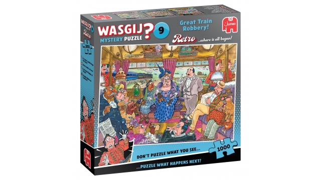 Jumbo Wasgij Puzzel Retro de Grote Treinroof 1000 Stukjes