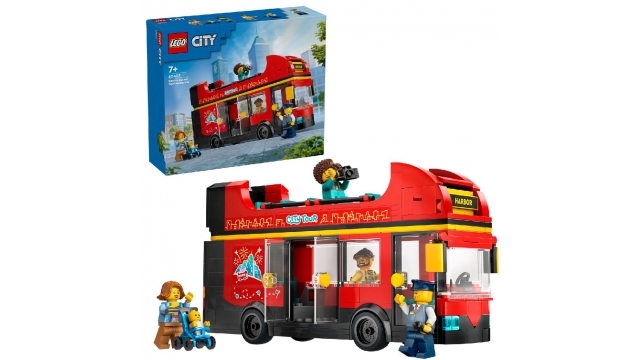 Lego 60407 City Great Vehicles Rode Dubbeldekker