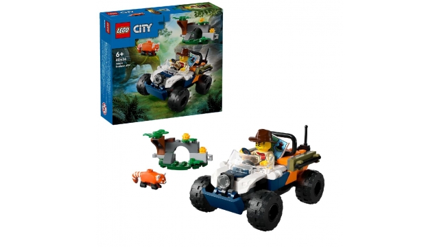 Lego 60424 City Exploration Jungle Atv Rode Panda