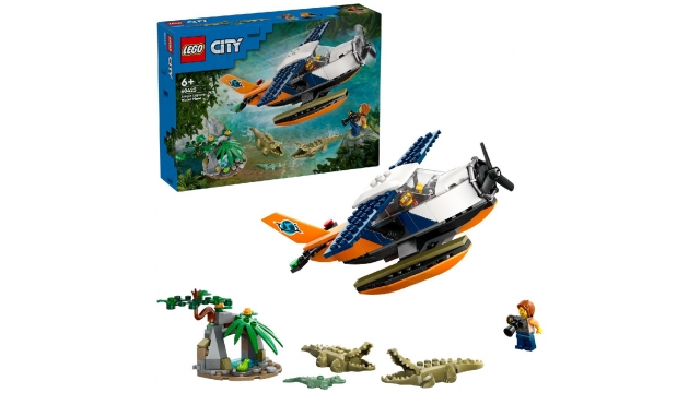Lego 60425 City Exploration Jungle Watervliegtuig